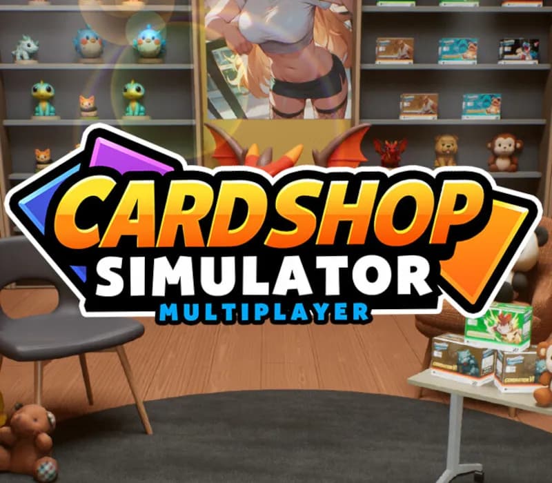 Okładka gry Card Shop Simulator Multiplayer STEAM KLUCZ