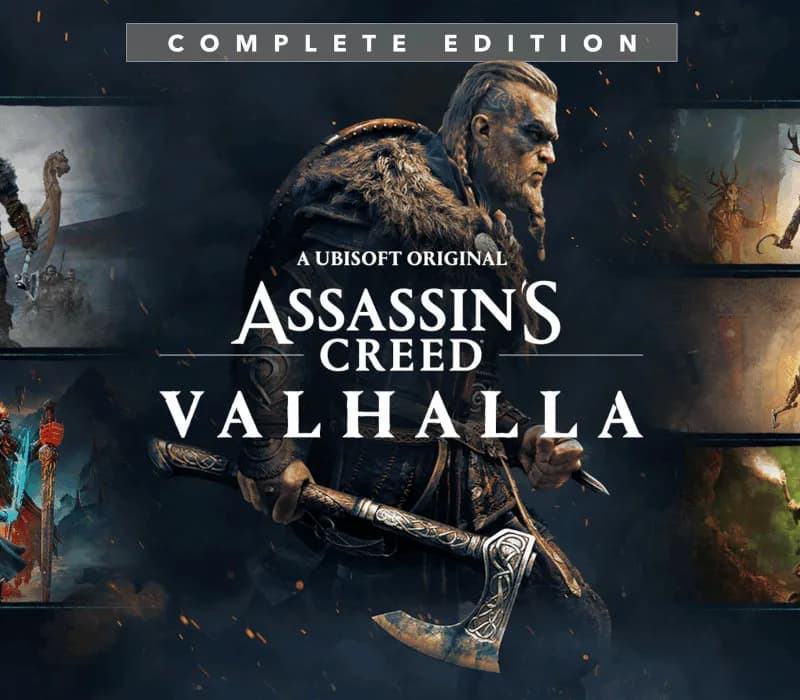 Okładka gry ASSASSIN'S CREED VALHALLA COMPLETE EDITION Xbox One & Series X/S