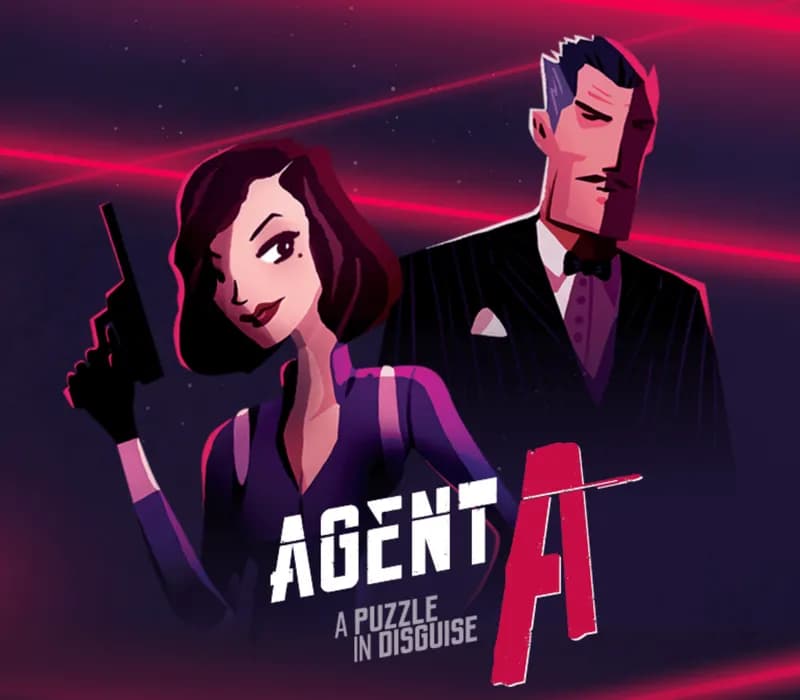 Okładka gry AGENT A A PUZZLE IN DISGUISE Xbox One & Series X/S