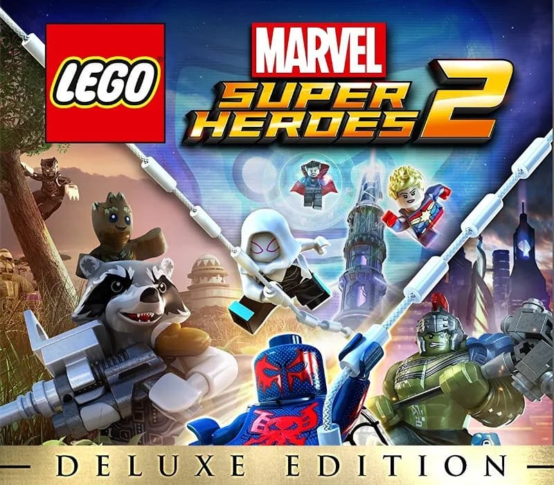 Okładka gry LEGO Marvel Super Heroes 2 Deluxe Edition STEAM KLUCZ