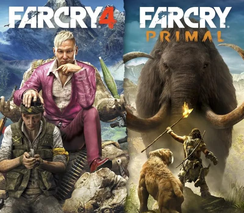 Okładka gry FAR CRY 4 + PRIMAL BUNDLE Xbox One & Series X/S
