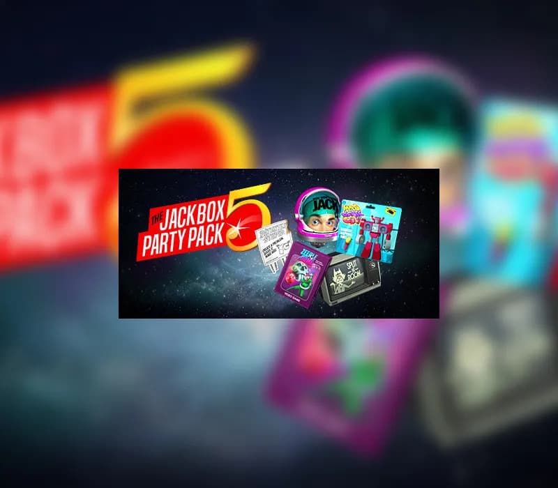 Okładka gry The Jackbox Party Pack 5 STEAM KLUCZ
