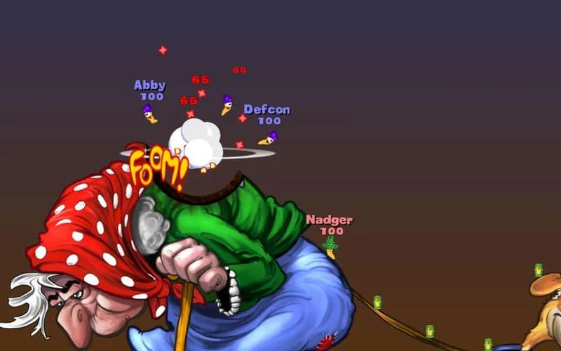 Okładka gry WORMS RELOADED GOTY EDITION WORMSY Steam KLUCZ