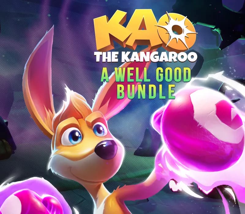 Okładka gry KAO THE KANGAROO: A WELL GOOD BUNDLE Xbox One & Series X/S