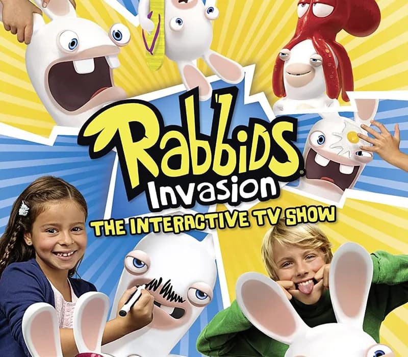 Okładka gry RABBIDS INVASION: THE INTERACTIVE TV SHOW Xbox One & Series X/S