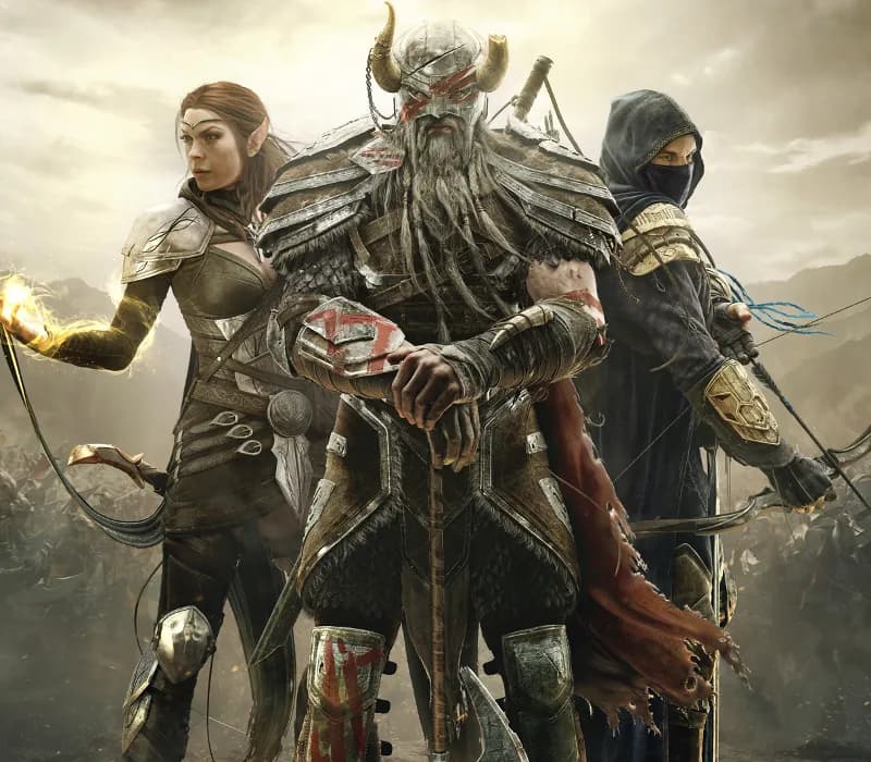 Okładka gry The Elder Scrolls Online Standard Edition STEAM KLUCZ