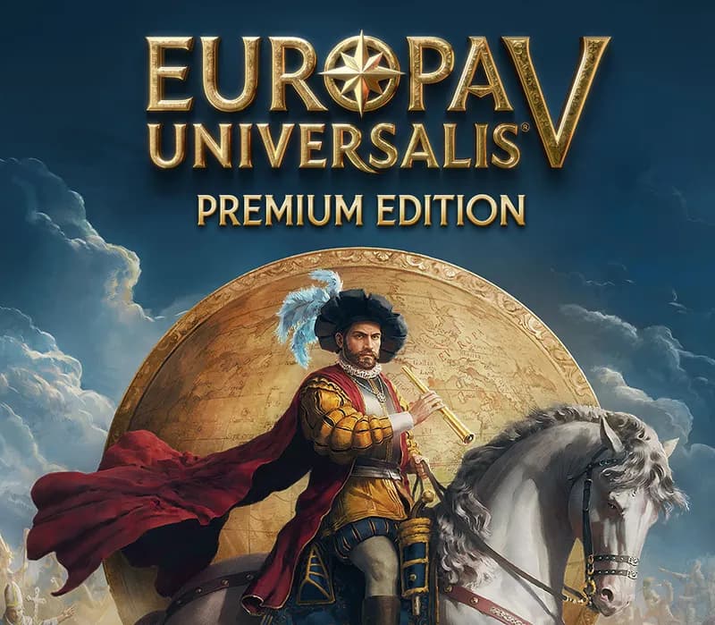 Okładka gry Europa Universalis V Premium Edition STEAM KLUCZ KOD