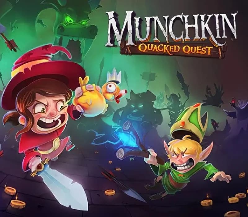 Okładka gry MUNCHKIN: QUACKED QUEST Xbox One & Series X/S