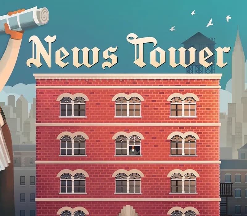 Okładka gry News Tower STEAM KLUCZ