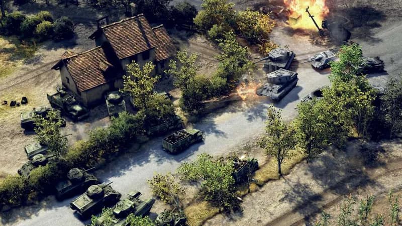 Okładka gry Sudden Strike 4 STEAM KLUCZ