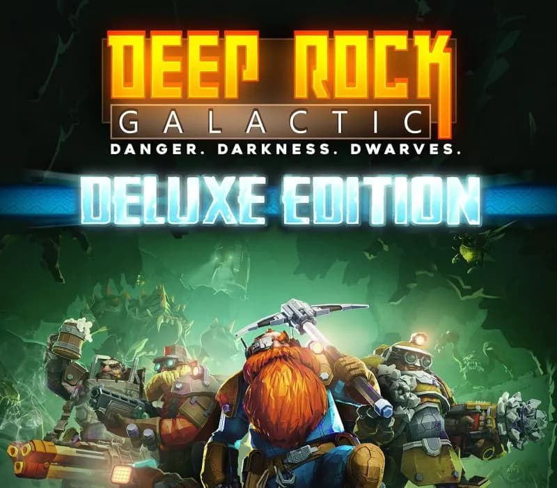 Okładka gry DEEP ROCK GALACTIC DELUXE EDITION Xbox One & Series X/S