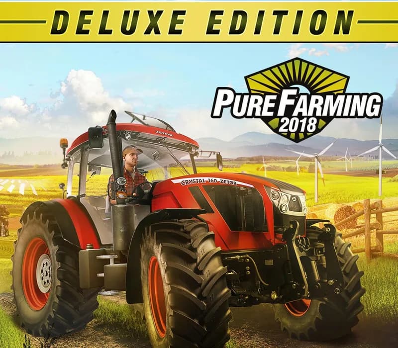 Okładka gry PURE FARMING 2018 Deluxe Edition Xbox One & Series X/S