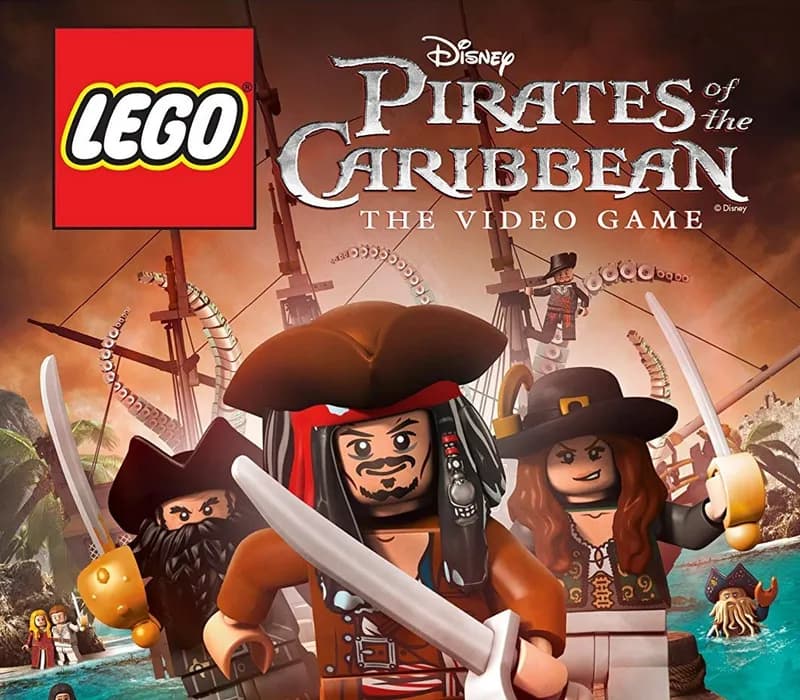 Okładka gry LEGO Pirates of the Caribbean: The Video Game STEAM KLUCZ