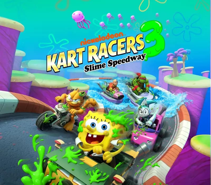 Okładka gry NICKELODEON KART RACERS 3 SLIME SPEEDWAY Steam