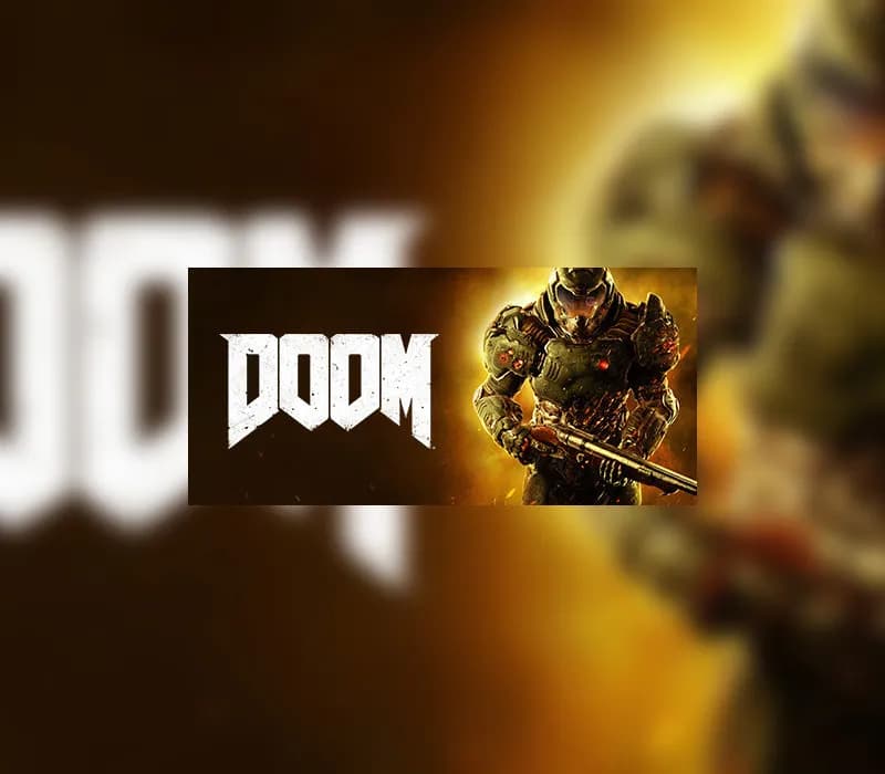 Okładka gry DOOM (2016) Xbox One & Series X/S