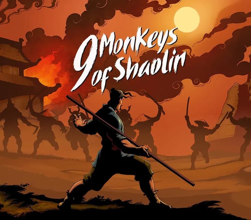 Okładka gry 9 MONKEYS OF SHAOLIN Steam