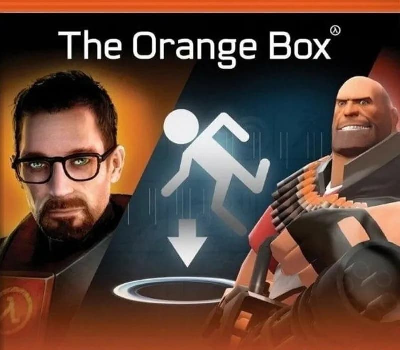Okładka gry The Orange Box STEAM KLUCZ