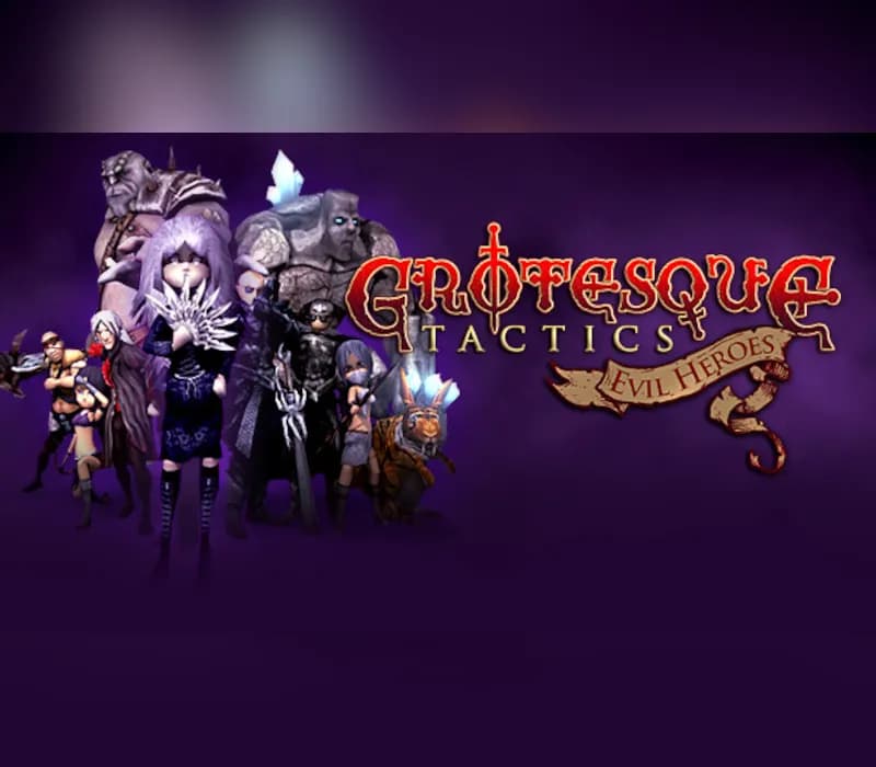 Okładka gry GROTESQUE TACTICS EVIL HEROES Steam