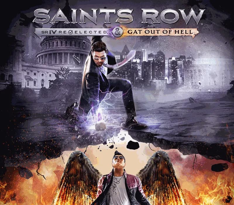 Okładka gry SAINTS ROW IV: RE-ELECTED + GAT OUT OF HELL Xbox One & Series X/S