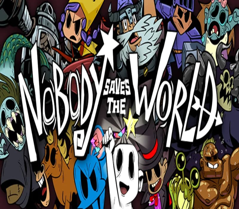 Okładka gry Nobody Saves the World STEAM KLUCZ