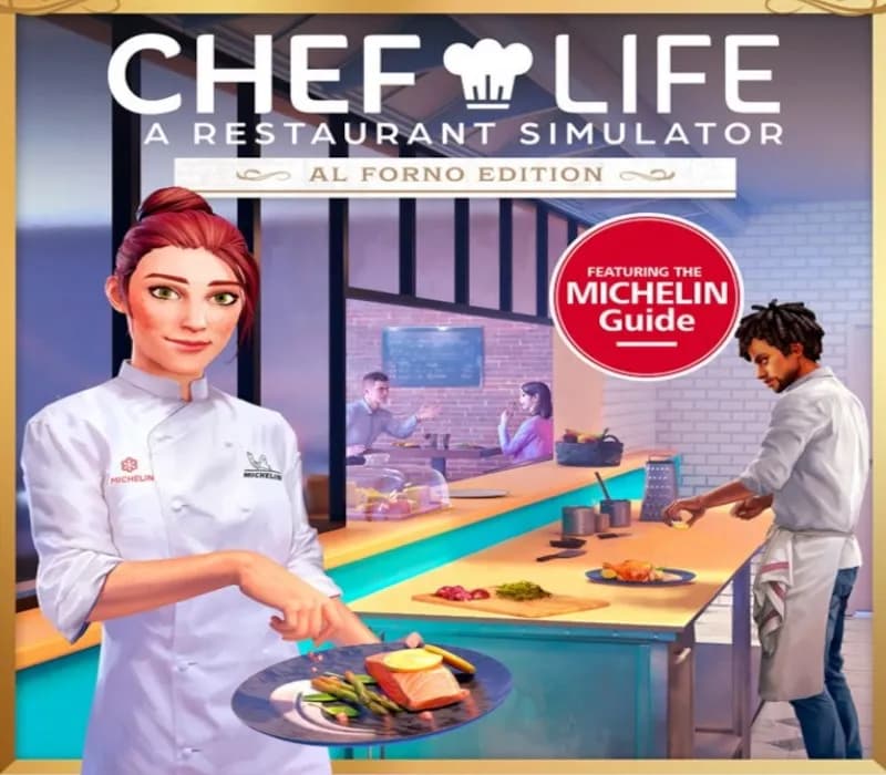 Okładka gry CHEF LIFE A RESTAURANT SIMULATOR AL FORNO EDITION Xbox One & Series X/S