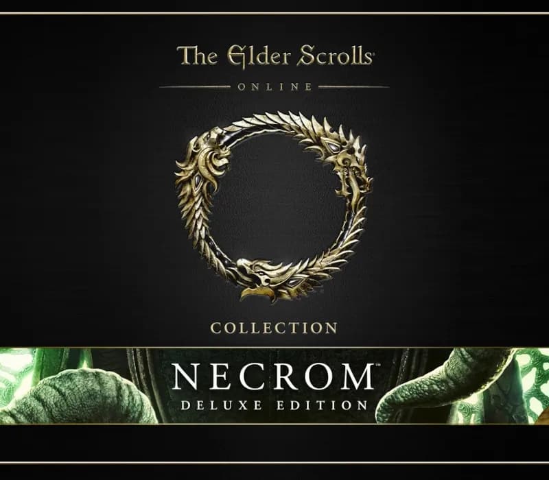 Okładka gry THE ELDER SCROLLS ONLINE DELUXE COLLECTION NECROM STEAM KLUCZ KOD