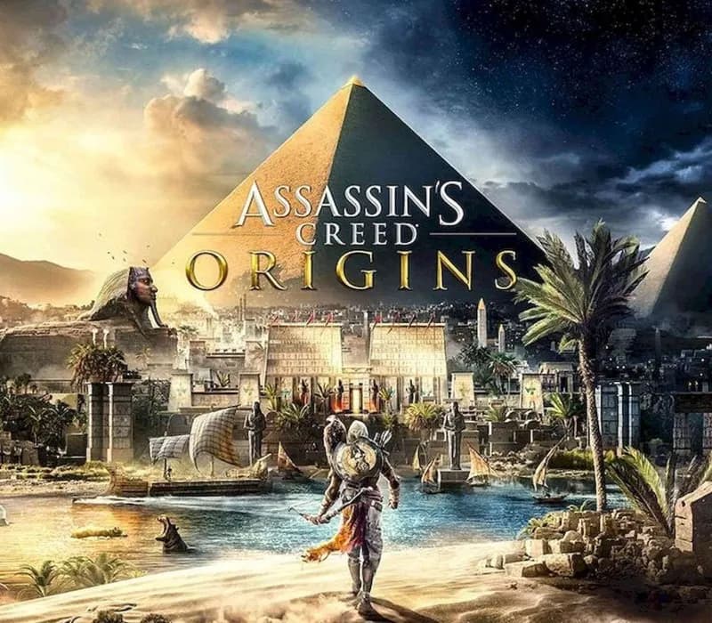 Okładka gry ASSASSIN'S CREED: ORIGINS GOLD EDITION Xbox One & Series X/S