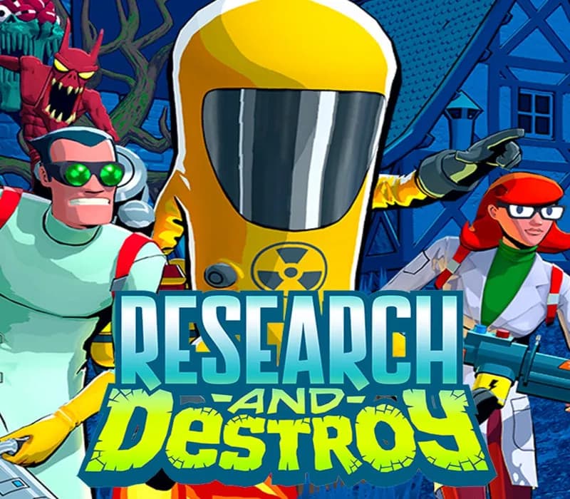 Okładka gry RESEARCH AND DESTROY Xbox One & Series X/S