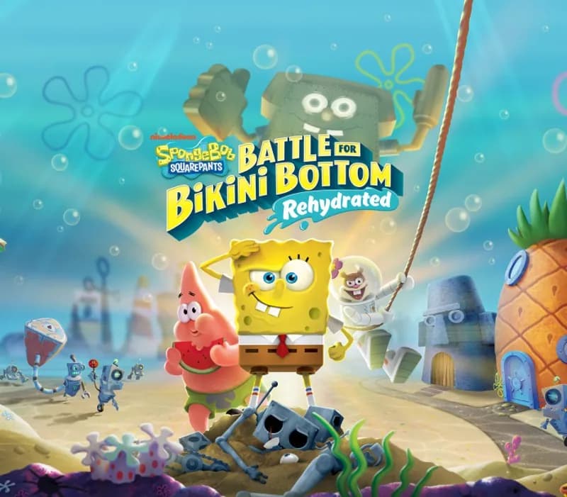 Okładka gry SPONGEBOB SQUAREPANTS: BATTLE FOR BIKINI BOTTOM - REHYDRATED Xbox One & Series X/S