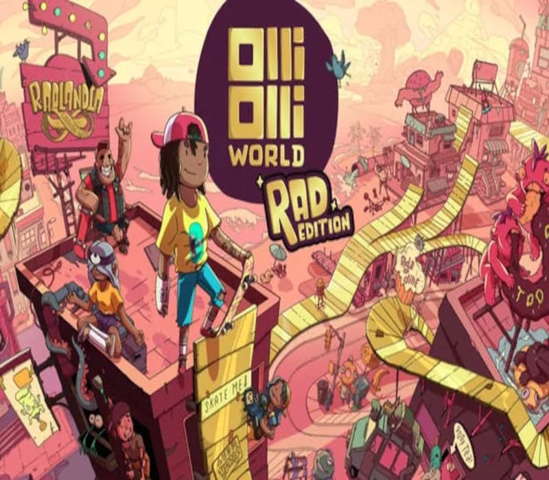 Okładka gry OlliOlli World: Rad Edition Xbox One & Series X/S