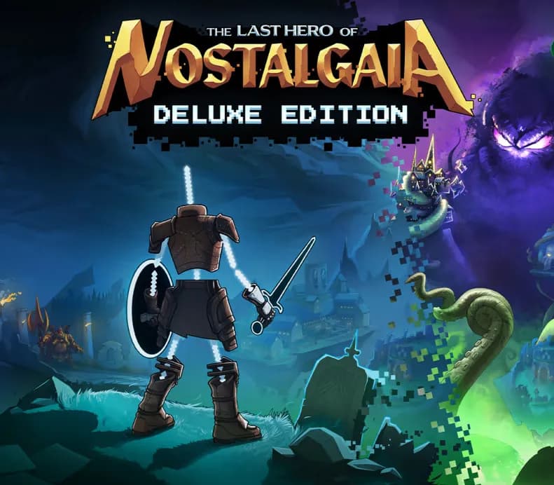 Okładka gry THE LAST HERO OF NOSTALGAIA DELUXE EDITION Xbox One & Series X/S