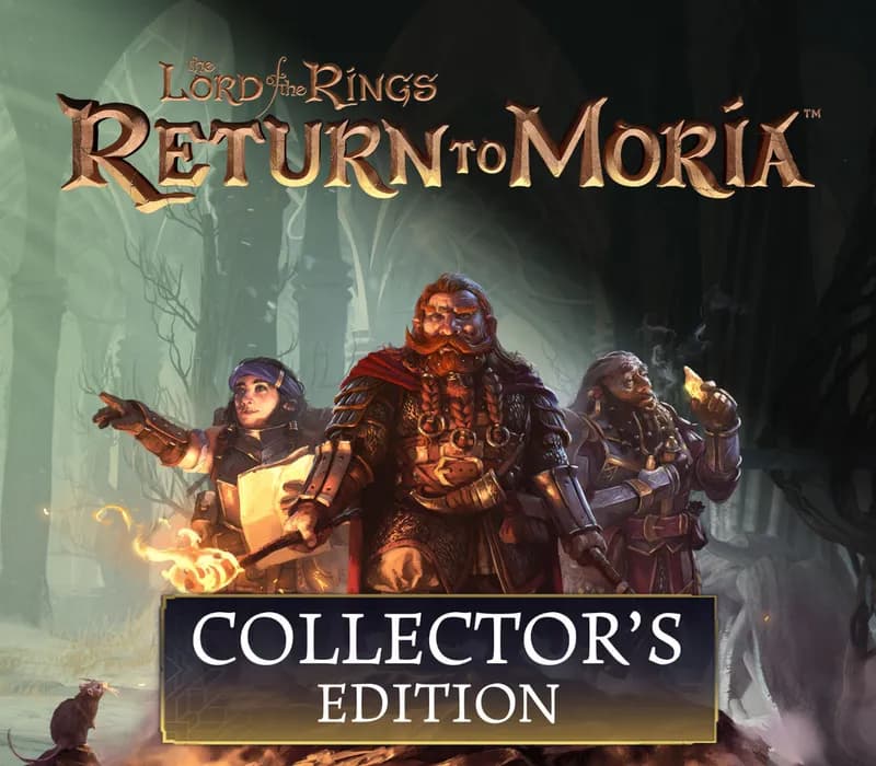 Okładka gry THE LORD OF THE RINGS: RETURN TO MORIA COLLECTOR'S EDITION Xbox One & Series X/S