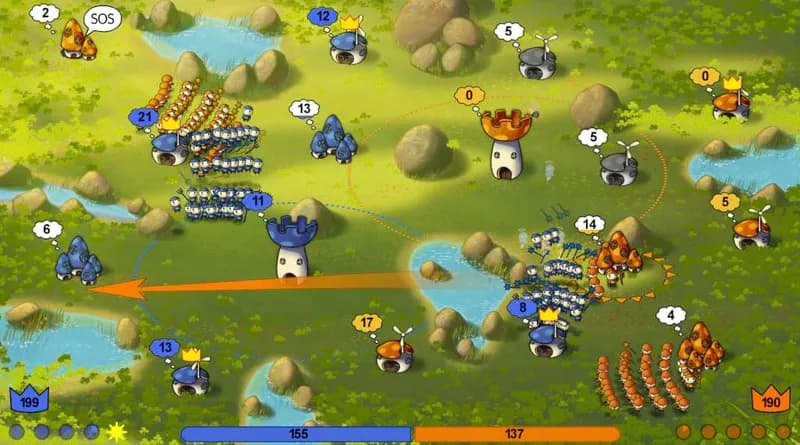 Okładka gry MUSHROOM WARS Steam