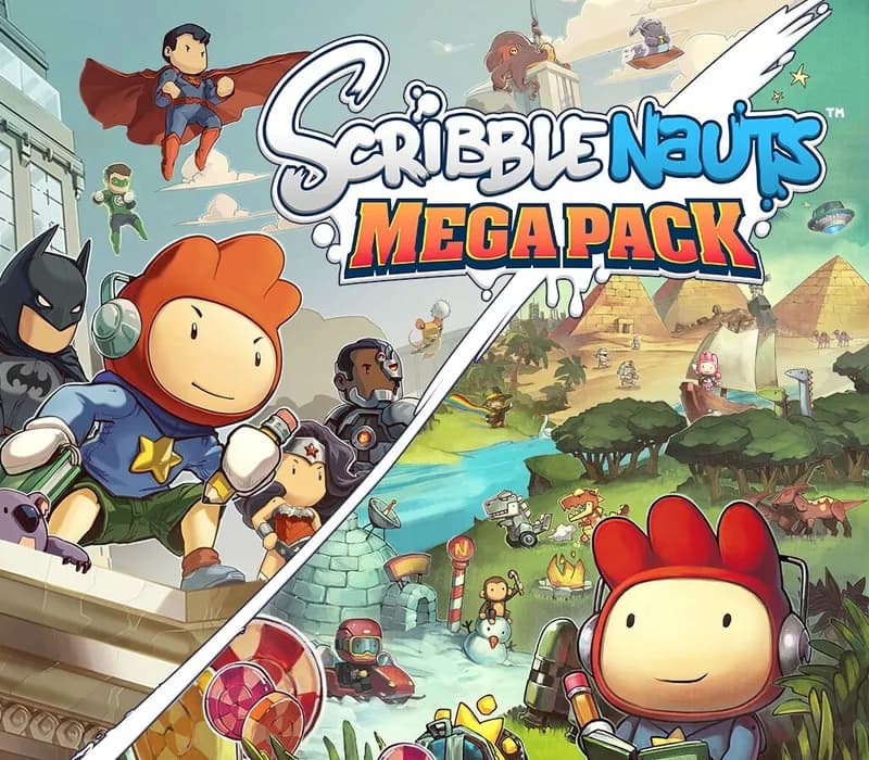 Okładka gry SCRIBBLENAUTS MEGA PACK Xbox One & Series X/S