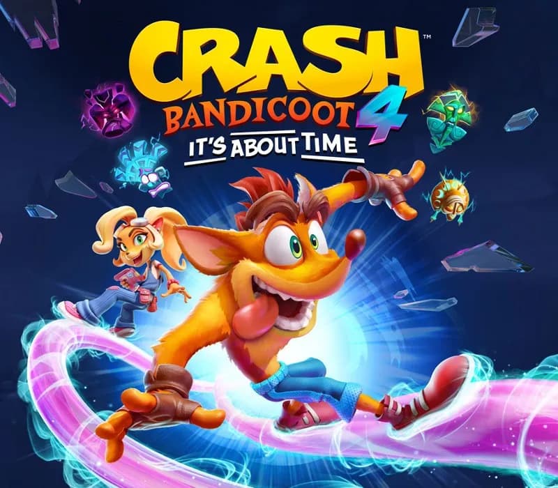 Okładka gry CRASH BANDICOOT 4: IT'S ABOUT TIME Xbox One & Series X/S