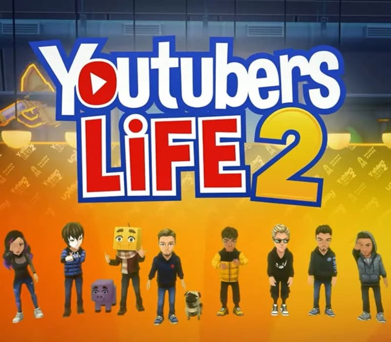 Okładka gry Youtubers Life 2 STEAM KLUCZ
