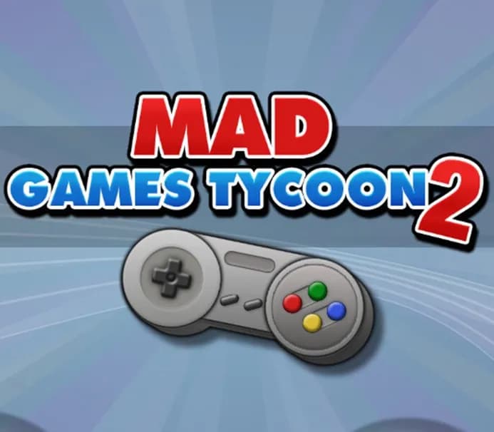 Okładka gry Mad Games Tycoon 2