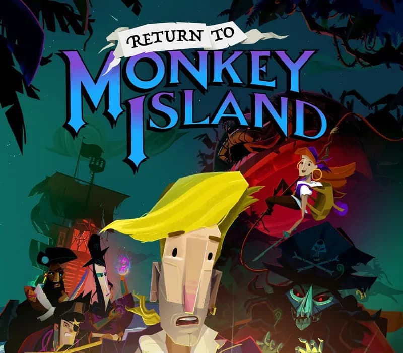 Okładka gry Return to Monkey Island STEAM KLUCZ