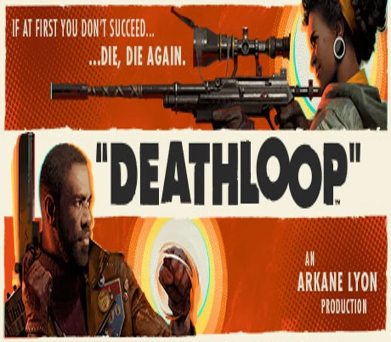 Okładka gry DEATHLOOP Deluxe Edition STEAM KLUCZ