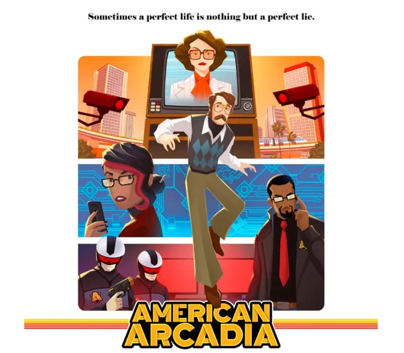 Okładka gry American Arcadia STEAM KLUCZ
