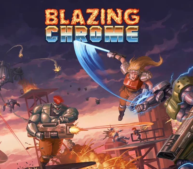 Okładka gry Blazing Chrome