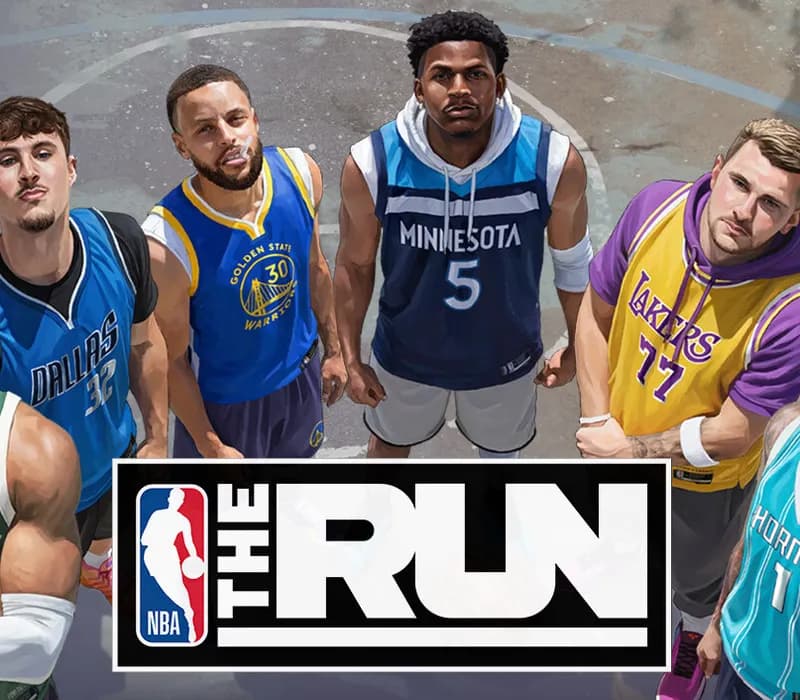 Okładka gry NBA THE RUN
