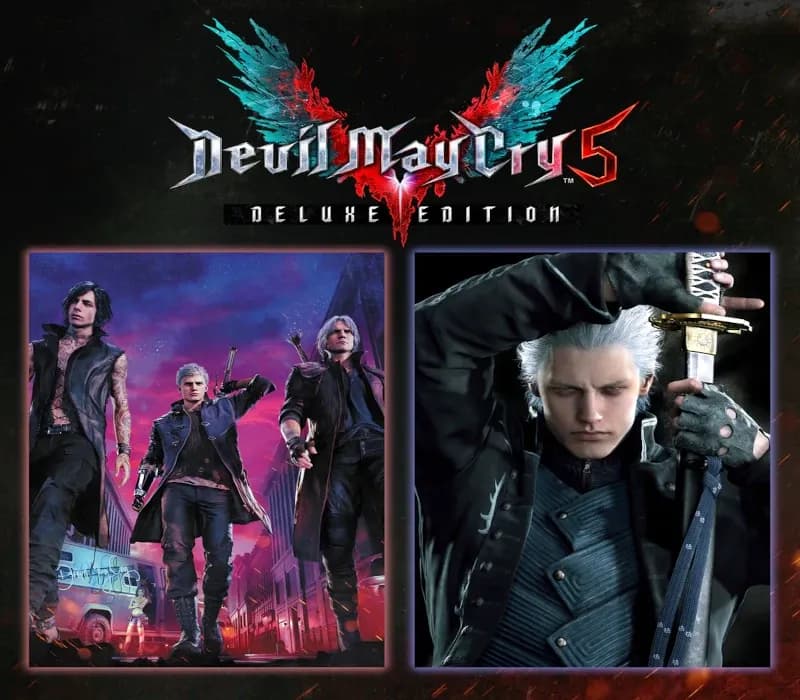 Okładka gry DEVIL MAY CRY 5 + VERGIL BUNDLE Xbox One & Series X/S