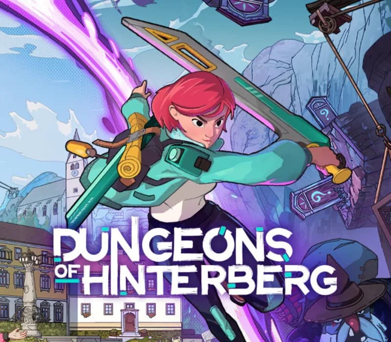 Okładka gry Dungeons of Hinterberg STEAM KLUCZ