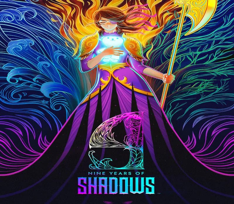 Okładka gry 9 Years of Shadows STEAM KLUCZ