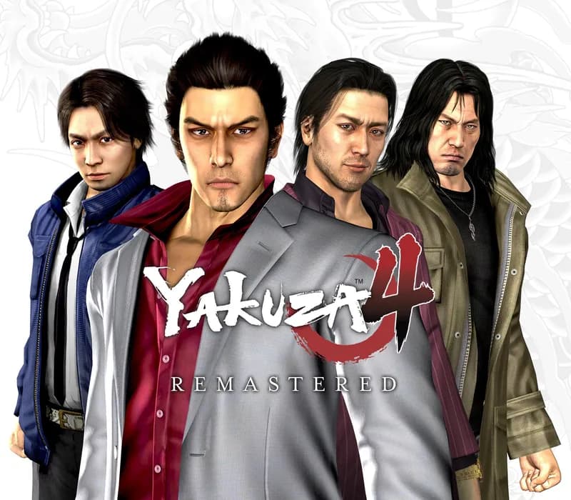 Okładka gry YAKUZA 4 REMASTERED Xbox One & Series X/S