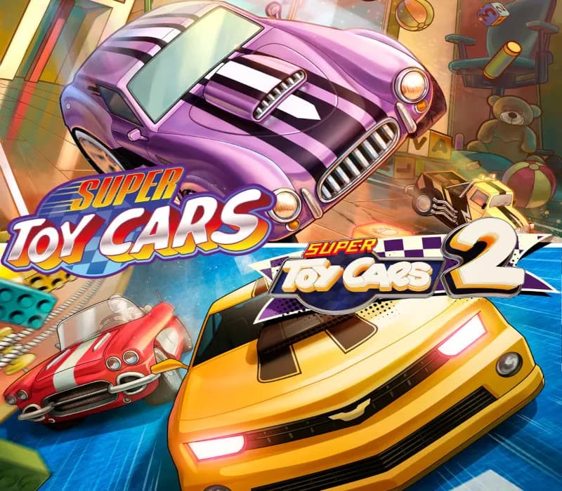 Okładka gry SUPER TOY CARS 1 & 2 BUNDLE Xbox One & Series X/S