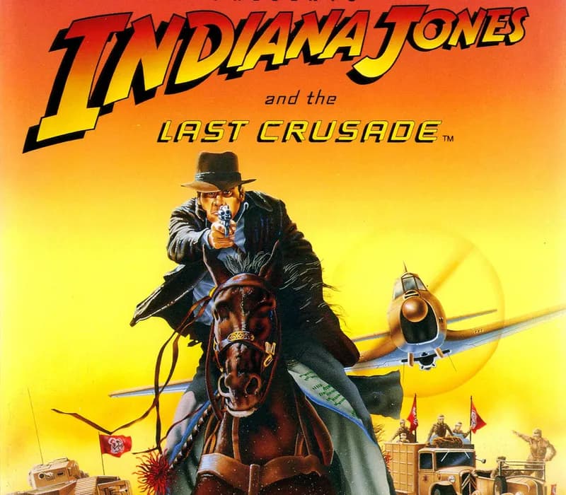 Okładka gry Indiana Jones and the Last Crusade