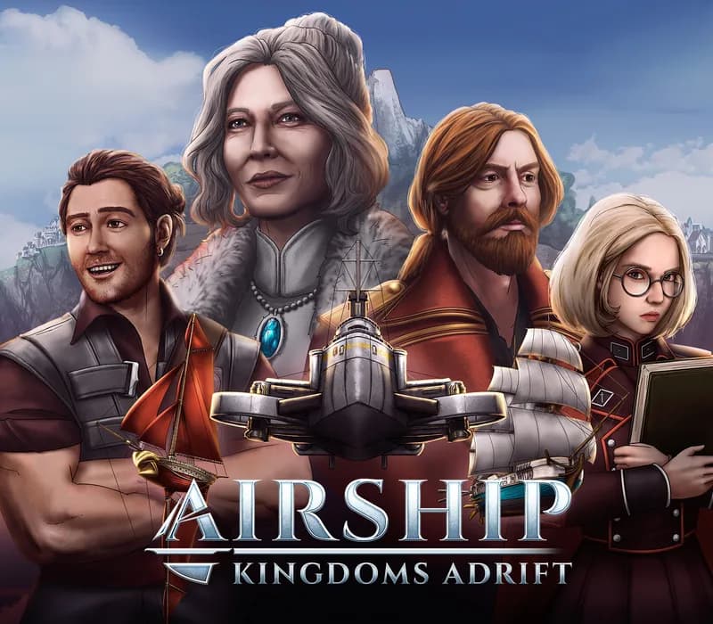 Okładka gry Airship: Kingdoms Adrift STEAM KLUCZ