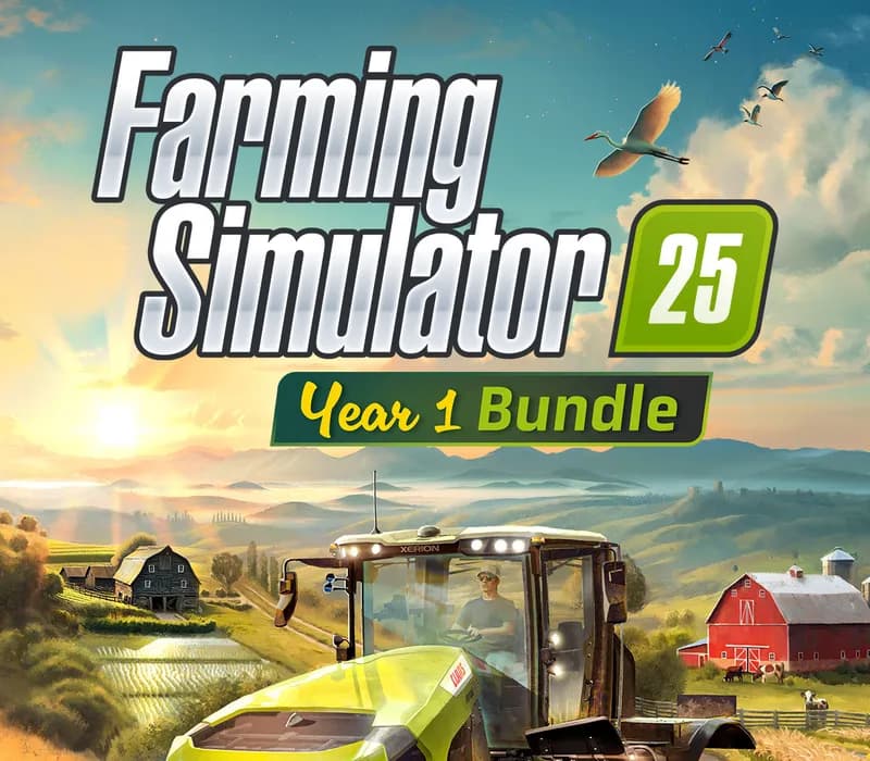 Okładka gry FARMING SIMULATOR 25 YEAR 1 BUNDLE Xbox Series X/S